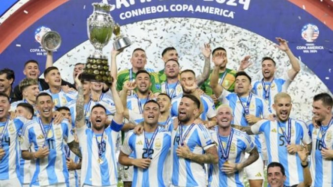 Copa Rdc Copa America : les Argentins gagnent la coupe et s’offrent un triplé ...
